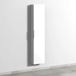 Sanipa 3way Hochschrank mit 1 Tür, Weiß-Glanz UF16378