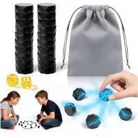 Bundviel Lernspielzeug Lernspielzeug Tisch-Magnetspiel,Reises Magnetisch spiel,Magnetic Chess