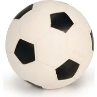 Beeztees Tierball Hundespielzeug Fußball schwarz/weiß