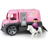 Lena® Spielzeug-Transporter Truxx, Pferdetransporter, Made in Europe