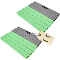 GarPet Kniekissen 2er Set Kniekissen Garten Kniematte Gartenarbeit Schutz Kniekissen
