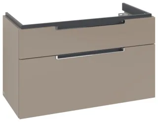 Villeroy & Boch Waschtischunterschrank Subway 2.0 A91510 987x590x449mm 2 Ausz. Waschtisch mittig Was A91510VM