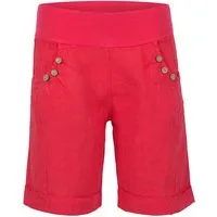 malito more than fashion Leinenhose malito Damen Bermuda aus Leinen, Shorts für den Strand, lässige Bermuda aus Leinen Shorts