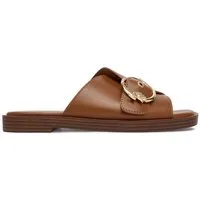 U.S. Polo Assn. US Polo Assn Damen-Flip-Flops, braun Badepantolette