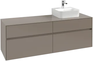 Villeroy & Boch Waschtischunterschrank Collaro C106B0 1600x548x500mm m. Bel. 4 Ausz. Waschtisch re M C106B0VQ