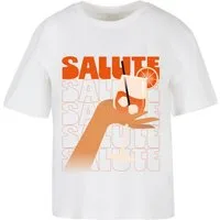 Miss Tee T-Shirt Miss Tee Saluti A Tutti Tee (1-tlg)