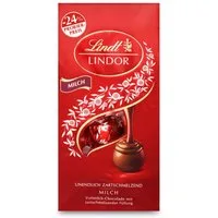 LINDT Schokolade, Lindor Kugeln Milch Schokolade mit einem zartschmelzendem Kern 137g
