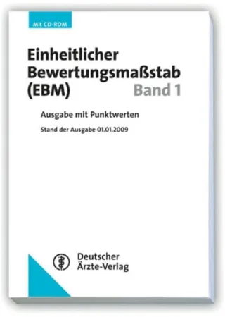 Einheitlicher Bewertungsmaßstab (EBM): Ausgabe mit Punktwerten