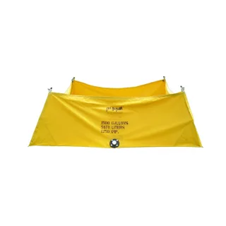 FOL-DA-TANK ROL-LA-Tank inkl. A-110 Storz , Volumen:3.750l, Abmessung  L x B x H:244 x 244 x 89cm