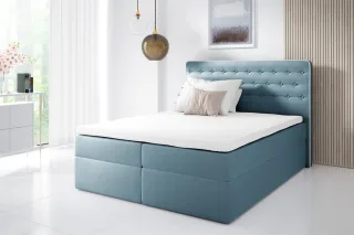 Boxspringbett Schlafzimmerbett MARCA 140x200cm inkl.Bettkasten