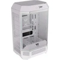 The Tower 300, Tower-Gehäuse weiß, Tempered Glass