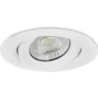 Braytron LED Einbaustrahler LED Einbauspot schwenkbar, 5W, 400 lm Spot 68mm, LED fest integriert, Warmweiß, Kaltweiß, Tageslichtweiß, Schwenkbar, Spot Beleuchtung, Einfache Montage