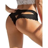 CHRISTINE LE DUC Shorts Christine - Freche Panty - schwarz