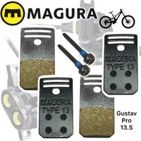 Magura Scheibenbremse Magura Gustav Pro Clara Elite Scheibenbremsen Bremsbeläge 13.S Sport