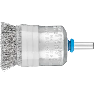 PFERD TOOLS Pinselbürste mit Stützring ungezopft PBUR Edelstahl-Draht - 43214004
