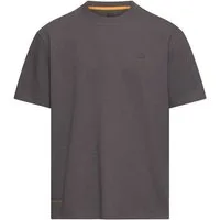 camel active Kurzarmshirt Rundhalsshirt mit großem Frontprint