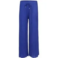 Easy Young Fashion Palazzohose Plisseehose 999 Sommerhose mit elastischem Bund