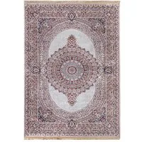 Mazovia Orientteppich Orientalisch Vintage Teppich Traditioneller Orient Teppich, 80 x 150 cm, Kurflor, Waschbar in Waschmaschine, Höhe 5 mm, Rutschfest