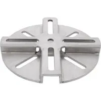 doppler® Kunststoffschirmständer Doppler Vario Adapterplatte Vario 6 - 17 cm Edelstahl universell