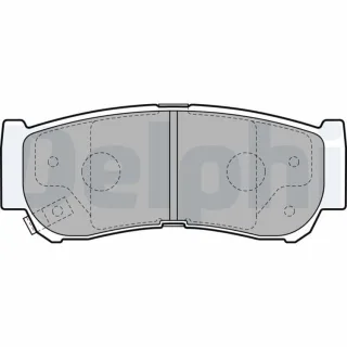 Delphi Bremsbel?ge hinten Hyundai H-1 Santa