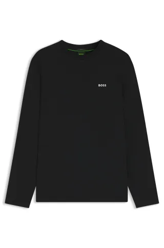 BOSS Menswear Green - Tee Long Black - Gr. - L