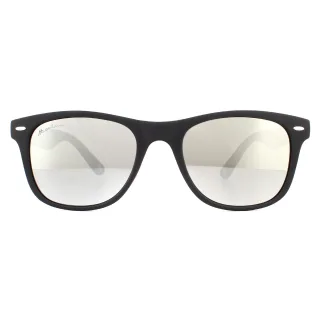 Montana Sonnenbrille MS10 E Matte Black Rubbertouch Revo Silver Mirror