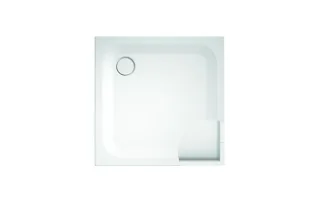 Bette Ultra Rechteck-Duschwanne m. Wannenträger 5840T, 90x75x2,5 cm weiß, 5840-000T 5840-000T