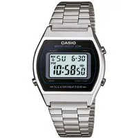 CASIO VINTAGE Chronograph B640WD-1AVEF, Quarzuhr, Armbanduhr, Damenuhr, Herrenuhr,Digitaluhr, Edelstahlarmband