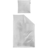 Irisette Bettwäsche irisette Bettwäsche EASY LB 135x200 cm silber Bettbezug Bettzeug