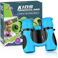Wootoy Outdoor-Spielzeug Fernglas für Kinder Binokular Fernglas Kinderfernglas (mit Großes Objektiv Fokussierrad und Dioptrienausgleich)