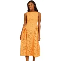 LIPSY Midikleid Lipsy ärmelloses Premium Ballkleid in Midilänge (1-tlg)