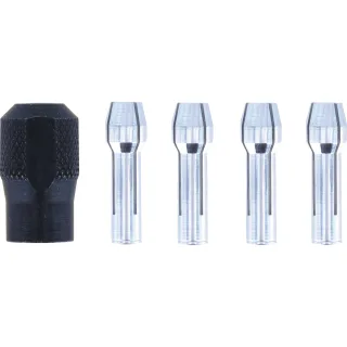 DREMEL 4485 Spannzangen-Set (Spannmutter, Spannzangen 0,8 / 1,6 / 2,4 / 3,2 mm) (5 Stück) - 2615448532