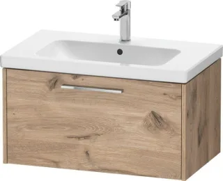 Duravit D-Code Waschtischunterschrank wandhängend Auszug 1, DC4667010550000