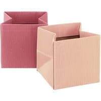Florists Products Packpapier Blumenübertopf Blumentüte Pink Lachs 12cm Dekoration 6er Set, 6 Stück