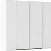 rauch Schwebetürenschrank Kleiderschrank Drehtürenschrank Schrank Garderobe KRONACH (in 3 Ausstattungen BASIC/CLASSIC/PREMIUM, Breiten 225/268/311/354 cm) mit Dreh- und Schwebetüren und vielen Einlegeböden MADE IN GERMANY
