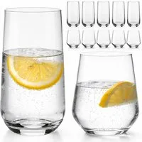MiaMio Gläser-Set Riva Kombi 420/460 ml, 12-tlg., Glas, Riva Kombi 420/460 ml, 12-teilig