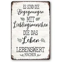 FOUORTUNATE-BEE Metallschild Metall Schild Deko Vintage Wandbild 20x30cm Retro Blechschild, Für Büro Bar Garage Garten Bad Wanddeko Geschenk Retro Stil