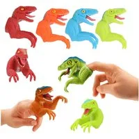 Depesche Spiel DEPESCHE Dino World Crawler - Wackelige Raubsaurier-Fingerpuppe
