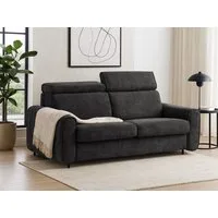 Beautysofa Schlafsofa Pavarti modernes Sofa mit italienischem Klappmechanismus und Matratze, mit Bettkasten, verstellbaren Kopfstützen und Schlaffunktion, in 3 Größen & 8 Farben