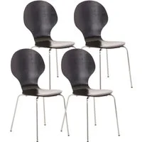 CLP Besucherstuhl Diego (4er Set), stapelbar