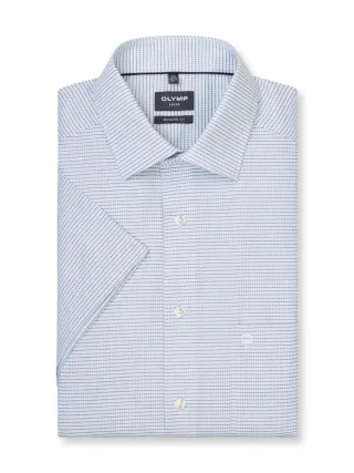 OLYMP - Modern Fit: Businesshemd blau - Gr. - 40