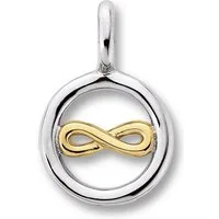ONE ELEMENT Kettenanhänger Unendlich Anhänger aus 925 Silber, Dezente Symbolik – stilvoller Begleiter für jeden Anlass
