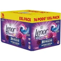 LENOR Amethyst Blütentraum Colorwaschmittel (All-in-1 PODS®, 76 WL / 2x 38 PODS)