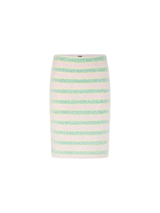 Marc Cain Collections - Bouclé-Rock Knitted in Germany bright jade - Gr. - 38