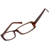Fossil Brillengestell Korrektionsfassung Brille Kunststoff Braun 51/15/135 - OF2053200, Kunststoff