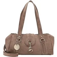 Tamaris Shopper TAS Marina Suede, Logo Anhänger