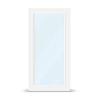 Bodentiefes Fenster, Kunststoff, Kömmerling 70 AD, Weiß, 510 x 1010 mm, 2-fach Verglasung, individuell online konfigurieren
