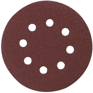 Makita Schleifpapier, 10 Stück - Ø 125 mm - Körnung 180 - P-43583