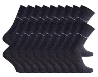 Business-Socken 18 Paar in Antharzit