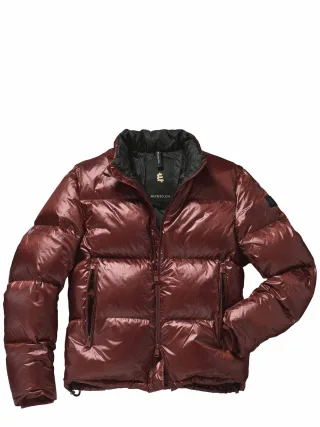 Mey & Edlich Herren Urbanite-Steppjacke Rot 100 % Polyamid